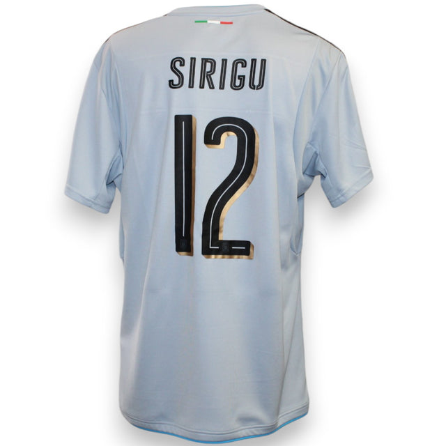 Maglia portiere Italia GK Home Euro 2016 Player Issued Salvatore Sirigu numero 12 retro – Puma – taglia XL