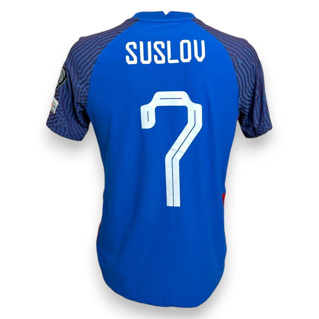 Maglia Slovacchia Home 2023 Player Issued Tomáš Suslov numero 7 – Nike Dri-FIT ADV – Euro 2024 Qualifying – condizioni Excellent