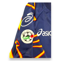 Dettaglio patch Lega Calcio maglia US Lecce Away 2001-02 Player Issued Marco Testa – Asics Serie A vintage