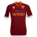 Fronte maglia AS Roma Home 2007-08 Kappa – sponsor WIND – coccarda Coppa Italia – stemma AS Roma classico – Player Issued Tonetto