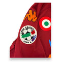 Patch Lega Calcio Serie A TIM e coccarda Coppa Italia maglia AS Roma 2007-08 – Kappa – Player Issued Tonetto N.22