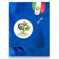 Patch FIFA World Cup Germany 2006 sulla manica maglia Italia Home Player Issued Toni 9