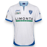 Fronte maglia Empoli Away 2008-10 Player Issued – Asics – sponsor Limonta Sport Computer Gross – patch Serie B TIM