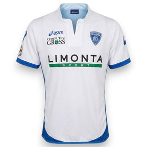 Fronte maglia Empoli Away 2008-10 Player Issued – Asics – sponsor Limonta Sport Computer Gross – patch Serie B TIM