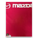 Dettaglio scrostature logo Mazda maglia Roma 2003-04 Diadora Vintage – difetto dichiarato