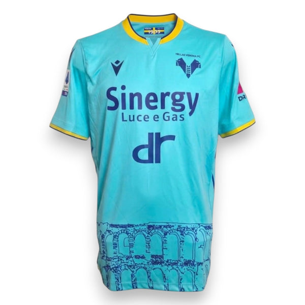 Maglia Hellas Verona Third 2022/23 – Simone Verdi – N.7 – Match Worn – Macron – Serie A
