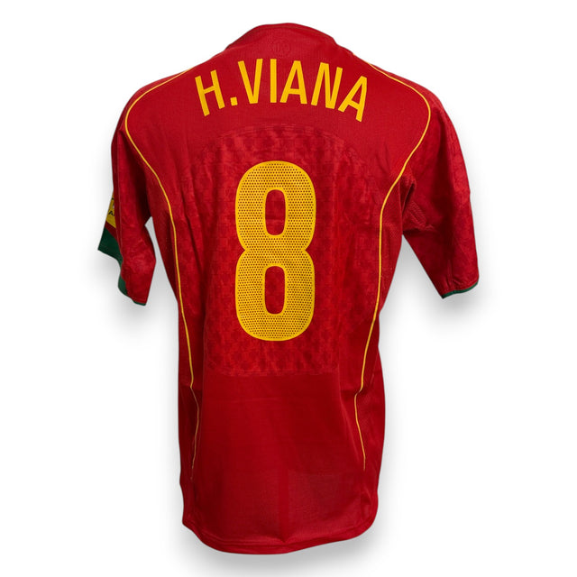 Maglia Portogallo Home 2004-06 Player Issued Hugo Viana numero 8 – Nike Total 90 – taglia L – condizioni Excellent vintage
