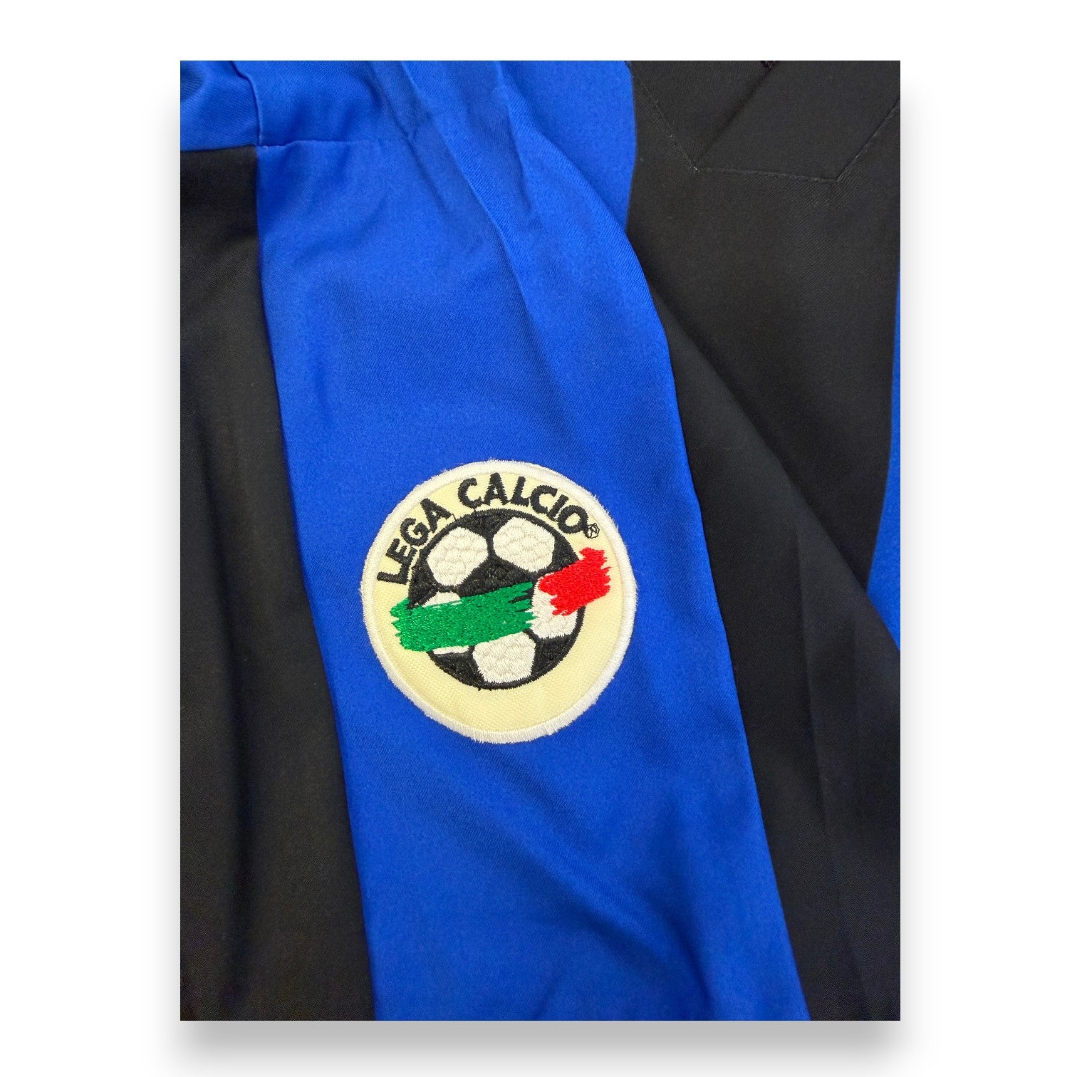 Patch Lega Calcio manica – maglia Inter Home 2001-02 Nike vintage – Christian Vieri numero 32