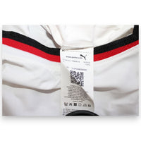 Etichetta interna Puma maglia AC Milan Away 2022-23 – Made in Indonesia – Style No. 765832-02 – Player Issued Vranckx