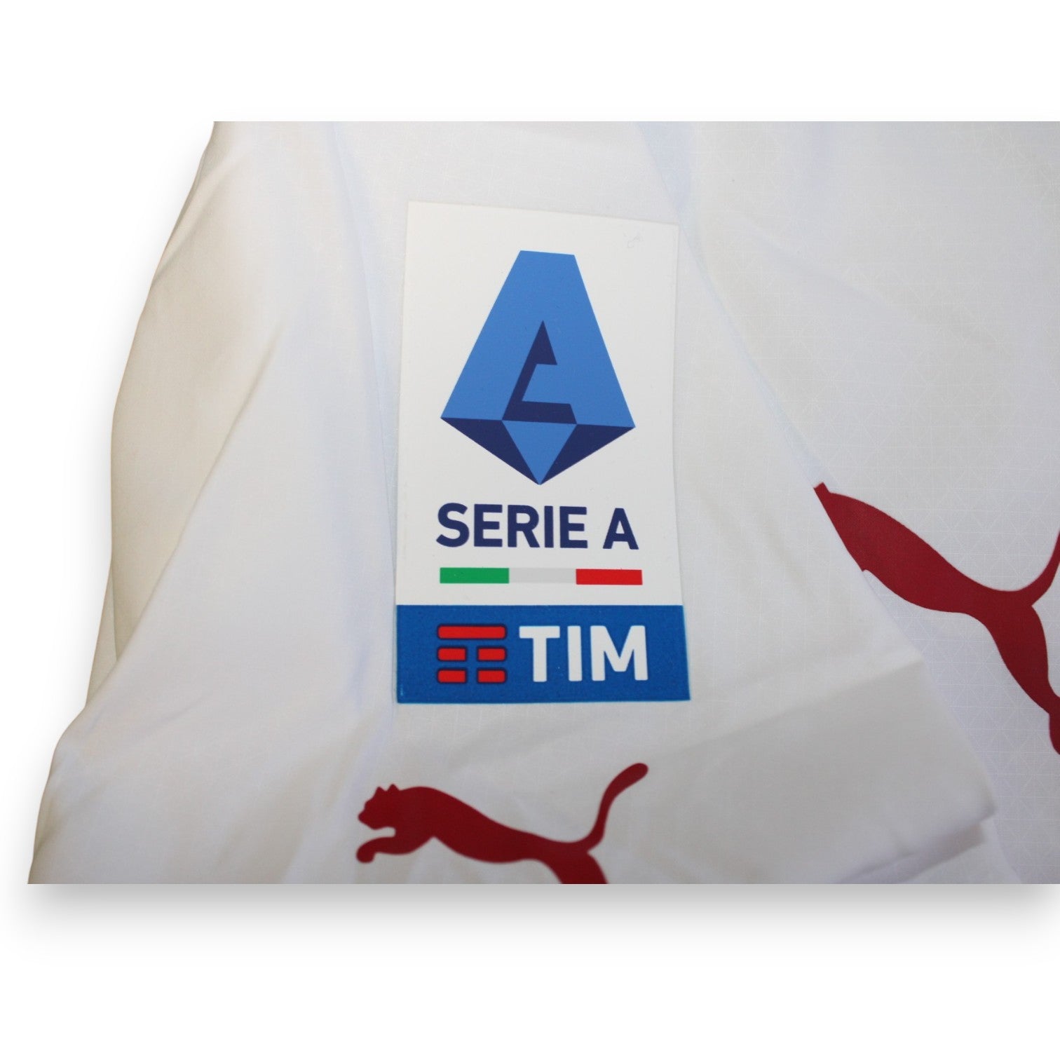 Dettaglio patch Serie A TIM manica destra – maglia AC Milan Away 2022-23 Vranckx Player Issued N.40 Puma