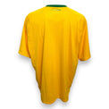 Maglia Brasile Home 2010 Nike gialla vista posteriore