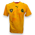 Maglia Camerun Third 2018 Puma fronte stemma FECAFOOT leone verde