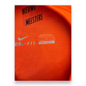 Collo maglia Olanda 2012 Nike Dri-Fit scritta Nieuwe Meesters