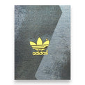 Dettaglio logo Adidas trefoil vintage maglia Argentina Away 1990-91 – spalla con tre strisce