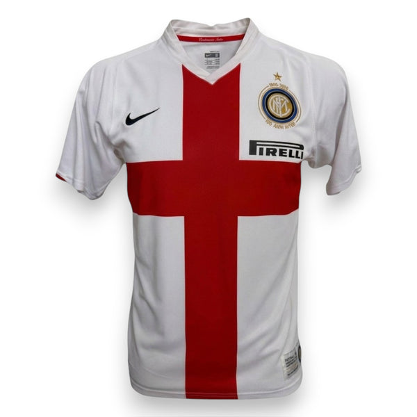 Maglia Inter Away 2007/08 – Javier Zanetti – N.4 – Store – Nike – Serie A – Centenario 1908-2008
