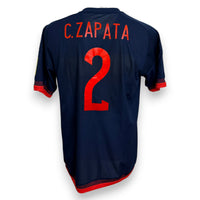 Maglia Colombia Away 2015 Player Issued C. Zapata numero 2 – Adidas Climacool – retro con nome e numero