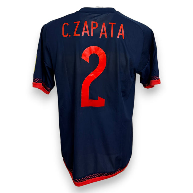 Maglia Colombia Away 2015 Player Issued C. Zapata numero 2 – Adidas Climacool – retro con nome e numero