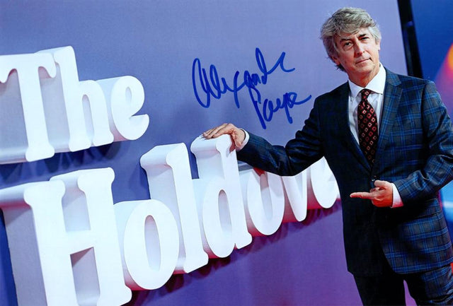 Fotografia autografata Alexander Payne regista 2 volte Premio Oscar – a colori premiere – autografo originale – condizioni Excellent – 29,7x21 cm