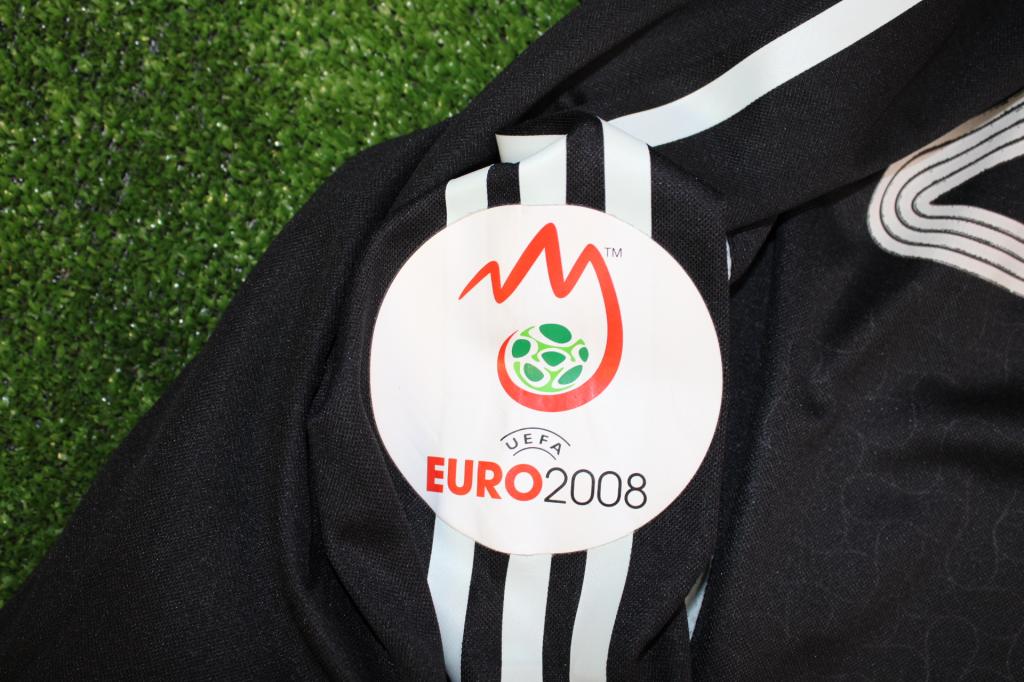 Dettaglio patch UEFA Euro 2008 maglia Francia GK Player Issued 2006-07 – Coupet N.23 – Adidas