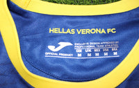 Etichetta interna Joma maglia Hellas Verona Home 2023-24 Match Worn – taglia M – Official Product