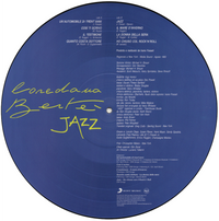 Retro Picture Disc Loredana Bertè Jazz 1983 – tracklist lato B – Sony Music RCA – dettaglio vinile autografato