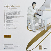 Retro doppio vinile Andrea Bocelli My Christmas – tracklist completa 2LP – edizione limitata numerata 1875/3000 – prodotto da David Foster – Sugar S.R.L.