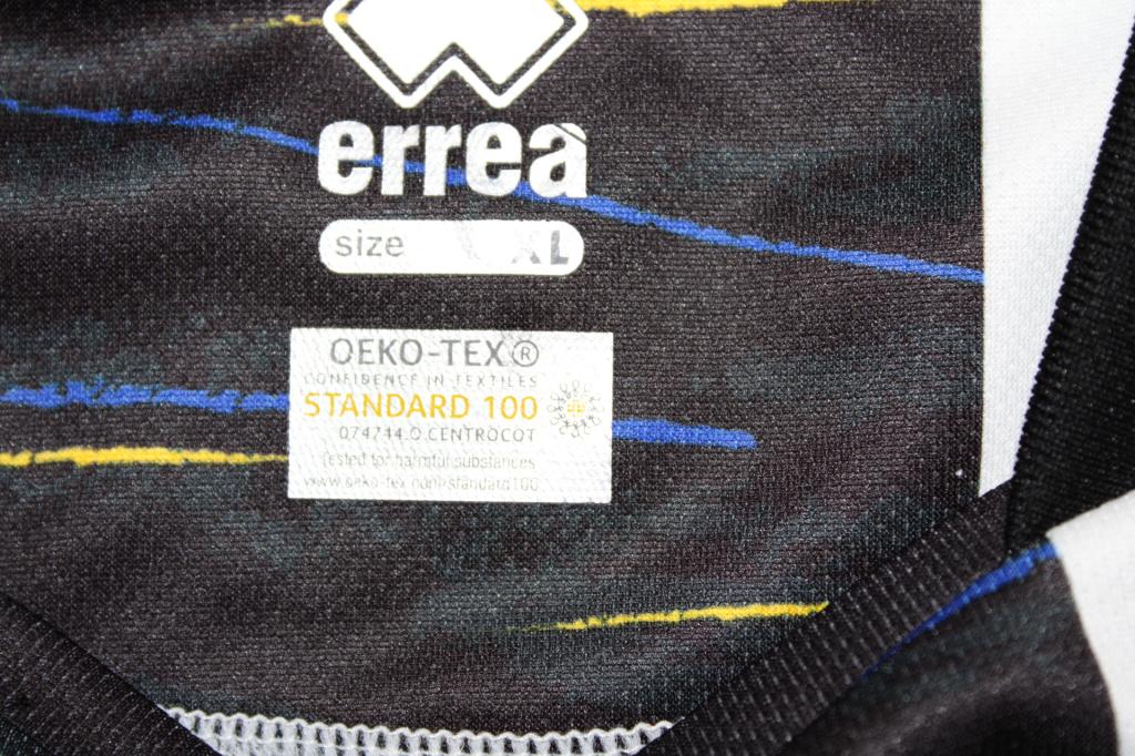 Etichetta Erreà size XL maglia Parma Calcio 2021-22 Player Issued – Oeko-Tex Standard 100 – fornitura squadra originale