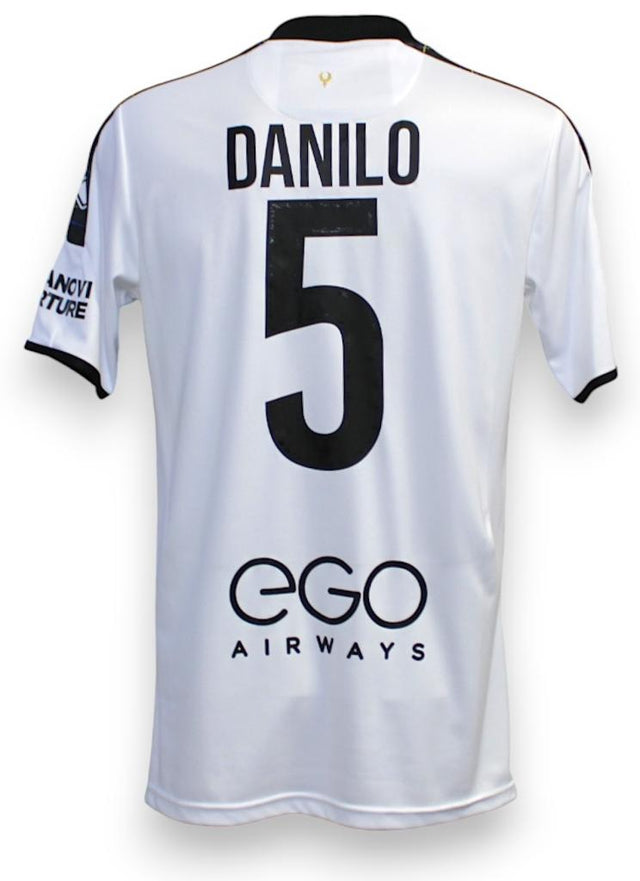 Retro maglia Parma Calcio 2021-22 numero 5 Danilo Player Issued – sponsor Ego Airways – fenice dorata collo – Erreà – cimelio Serie B