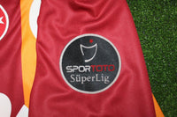 Dettaglio patch Spor Toto Süper Lig maglia Galatasaray Player Issued 2014-15 – Nike Dri-Fit originale