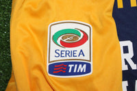 Patch ufficiale Serie A TIM cucita su maglia Hellas Verona Player Issued 2014-15 – Nike originale