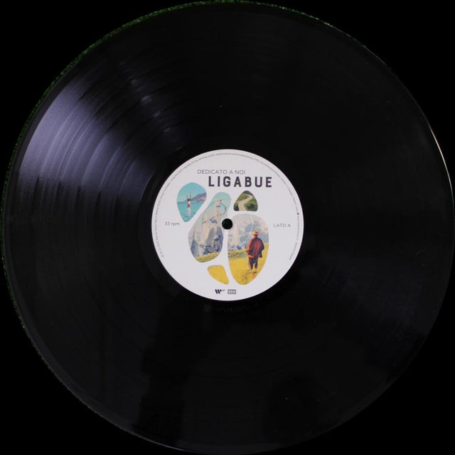 Disco Lato A vinile Ligabue Dedicato a Noi 2023 – 33 rpm – etichetta Warner Music Zoo Aperto