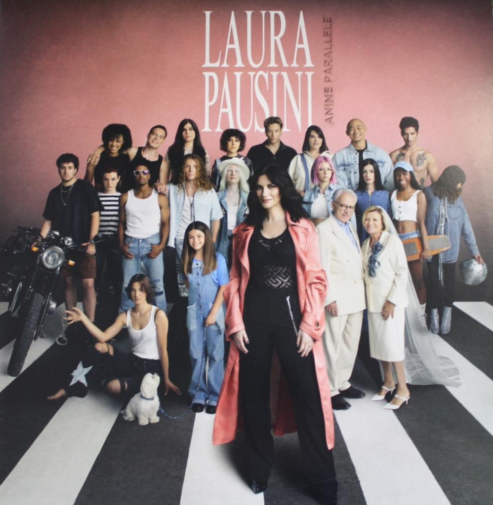Doppio vinile autografato Laura Pausini Anime Parallele 2023 – copertina frontale – Warner Music Italy