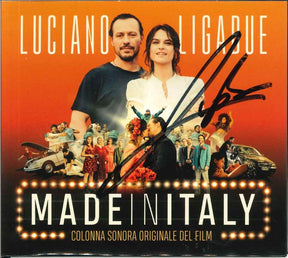 CD autografato Ligabue – Made in Italy colonna sonora originale film Zoo Aperto Warner 2018 – copertina con autografo pennarello nero – condizioni Excellent – COA incluso