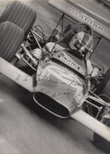 La fotografia autografata di François Cevert: una dedica originale dalla Formula 1 degli anni Settanta