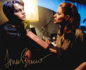 Autografo Lorraine Bracco su foto di scena con Leonardo DiCaprio – The Basketball Diaries 1995 – firma pennarello dorato – 24,6x20 cm