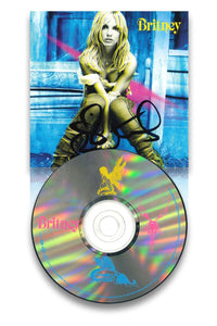 CD Autografato Britney Spears – Britney – 2001 – Firma Originale Copertina – Zomba / Jive Records – COA Incluso