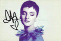 Cartolina autografata Arisa Se Vedo Te 2014 – autografo originale con cuore – MTM Memorabilia