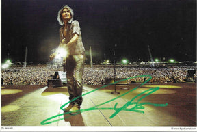 Cartolina autografata Luciano Ligabue live stadio Jarno Iotti – autografo verde originale – MTM Memorabilia