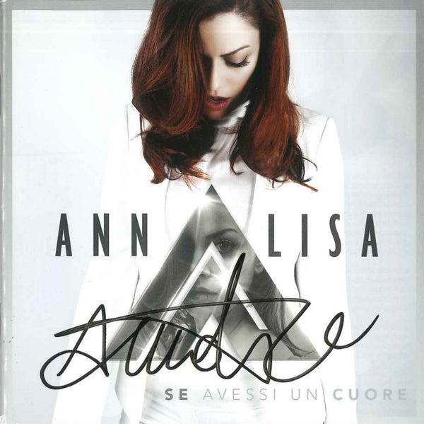CD Autografato Annalisa – Se Avessi un Cuore – Copertina Firmata – Warner 2016 – COA Disponibile