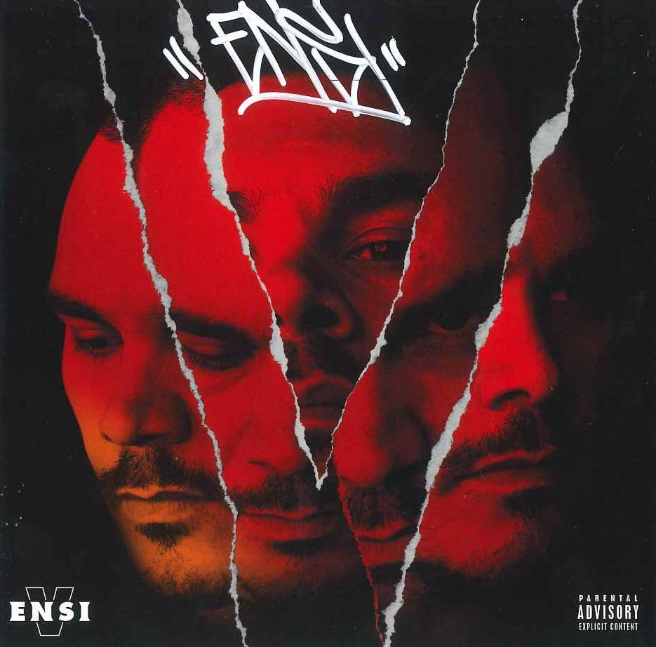CD autografato Ensi V – copertina firmata a pennarello bianco – autografo originale rapper – Warner Atlantic 2017