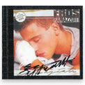 Copertina CD Cuori Agitati con autografo originale di Eros Ramazzotti a pennarello nero
