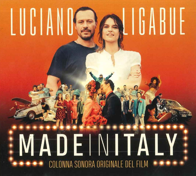 Copertina CD colonna sonora Made in Italy 2018 – Luciano Ligabue Stefano Accorsi Kasia Smutniak – Warner Music