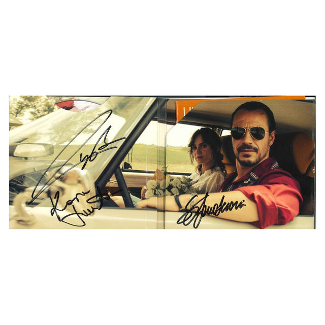 CD Made in Italy autografato da Ligabue Accorsi Smutniak – digipack aperto con tripla firma a pennarello nero – colonna sonora film 2018