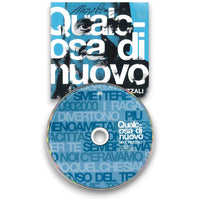 CD autografato Max Pezzali Qualcosa di nuovo – copertina firmata a pennarello nero – autografo originale Warner 2020