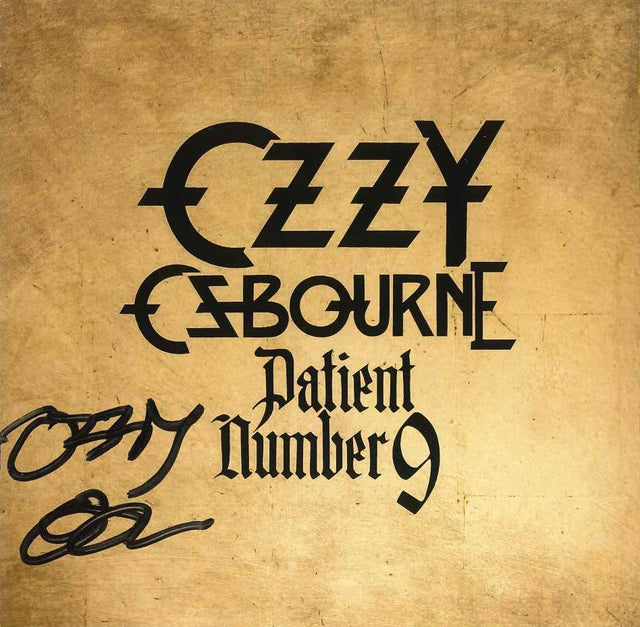 CD autografato Ozzy Osbourne Patient Number 9 – booklet interno con autografo originale a pennarello nero – ultimo album del Principe delle Tenebre – Excellent