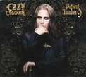 Copertina CD Patient Number 9 di Ozzy Osbourne – il Principe delle Tenebre sul trono con artwork dorato – album autografato Grammy 2023