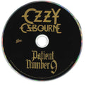 Disco CD Ozzy Osbourne Patient Number 9 con logo dorato – album Epic Records 2022 vincitore Grammy – edizione autografata MTM