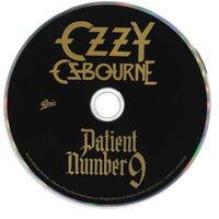 Disco CD Ozzy Osbourne Patient Number 9 con logo dorato – album Epic Records 2022 vincitore Grammy – edizione autografata MTM