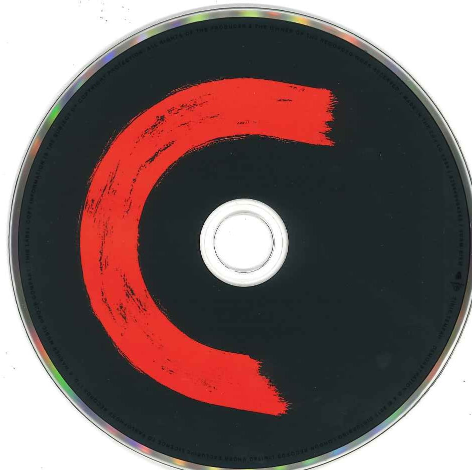 Disco CD Tinie Tempah Demonstration 2013 – Disturbing London Parlophone – artwork rosso e nero