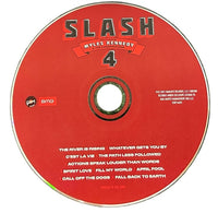 Disco CD Slash 4 featuring Myles Kennedy con tracklist stampata su etichetta rossa